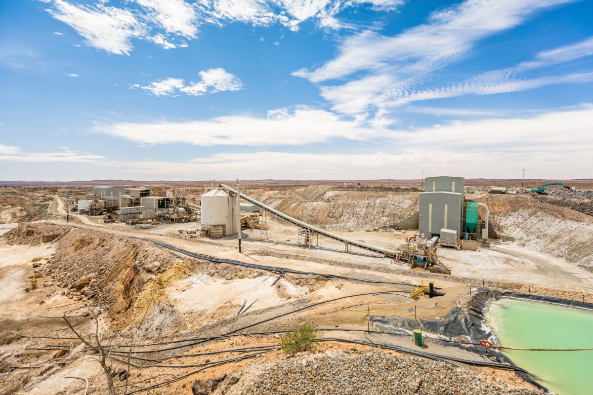 Rasp Mine processing plant in Broken Hill